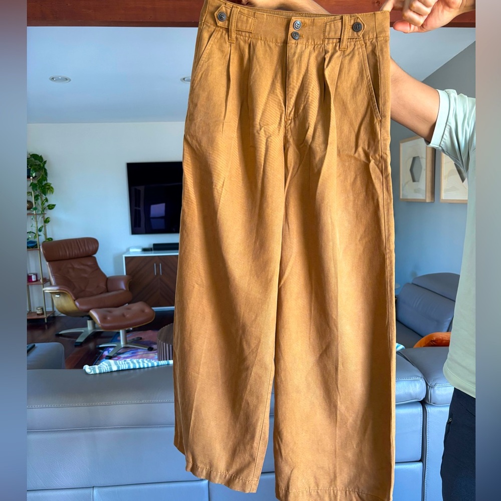 Madewell petite Harlow wide leg pants 0P